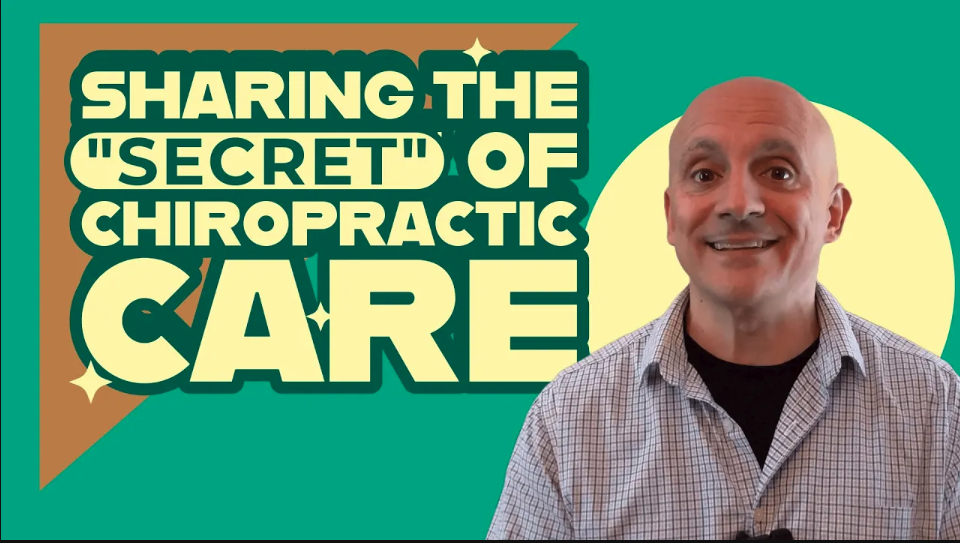 Sharing the “Secret” of Chiropractic Care | Zone Technique Chiropractor in Woodstock, GA